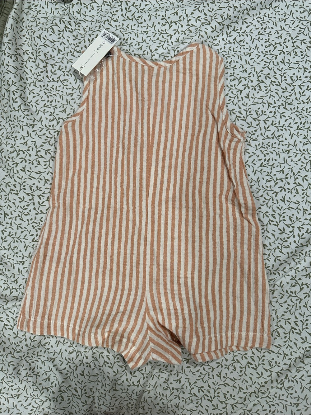 NWT Rylee & Cru Striped Romper - Picture 4 of 4